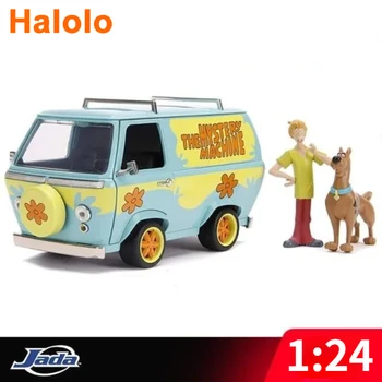 1:24 animație de Desene animate de autobuz, Mașină de turnat sub presiune din Aliaj de Metal Model Auto Jucarii pentru Copii Jucarie Cadou de Colectare Z56