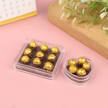 1 Set 1/6 Casă De Păpuși În Miniatură Mini Ciocolata Model Juca Bucătărie Alimentare Jucarie Pentru Casa Papusa Accesorii