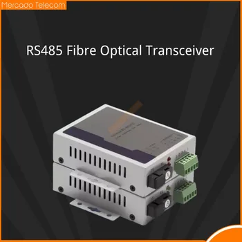 1pair Fibre port Un canal RS485 Media Converter Single-Mode Fibra Optică de Emisie-recepție Singur Modul de 20KM