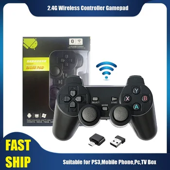 2.4 Ghz Wireless USB Controler Gamepad Pentru PSP/PC/TV Box/Telefon Joypad Cu OTG Converter Joc Joystick-ul Pentru Super Consola X Pro