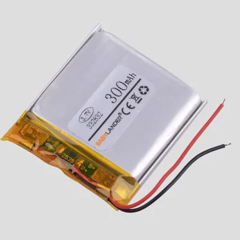 332832 3.7 V 300MAH baterie litiu-polimer pentru recorder IBOX-GT885 300r auto-înregistra atp grefier