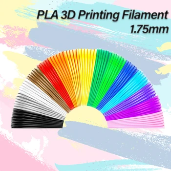 9 Role PLA cu Incandescență 3 Metri 3/9 Culoare 1,75 mm Refill Materiale de Imprimare Pentru Imprimantă 3D Stilou Desen Creion
