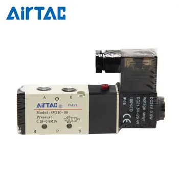 AirTac Original Supapa Electromagnetică de 4V100 Serie (5/2 ,5/3 Fel) 4V11006 4V12006 4V13006/P 4V130E06