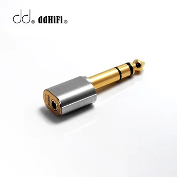 DD ddHiFi DJ65A 6,35 mm Masculin Feminin de 3,5 mm Audio Adaptor pentru DAC AMP Amplificator Dispozitive cu 6,35 mm Port de Ieșire