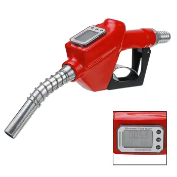 Digital debitmetru Aliaj de Aluminiu de Combustibil Benzină Benzină Ulei de Livrare Duza Pistol Dozator LCD Diaplay 3Gears Alimenta injectorul
