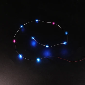 DIY Accesorii de Iluminat Piese de Multi-Culoare Schimbare de Lumină Șir De Blocuri Hub USB Baterie Cutie Dot Lumini