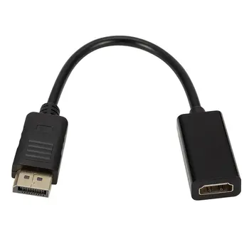 Dp Displayport Male la Hdmi compatibil Feminin Cablu Convertor Adaptor pentru Pc dell