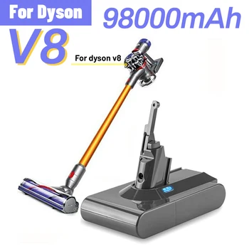 Dyson V8 21.6 V 98000mAh Acumulator de schimb pentru Dyson V8 Absolută Cablu-Gratuit Aspirator Aspirator Portabil Dyson V8 Baterie