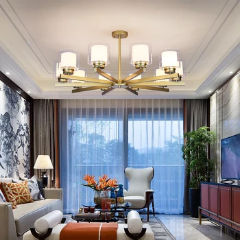 European Stil Decorativ Tavan cu Led Lustre pentru Living, Dormitor Modern, Simplitatea de Interior, Lămpi de Iluminat