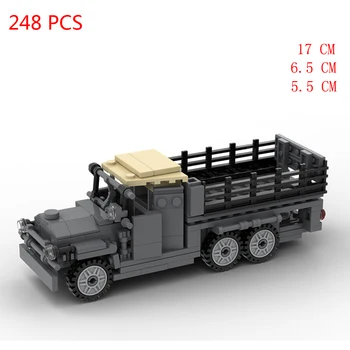 fierbinte militare WW2 Germania tehnice vehicule Henscheles mediu armata camion de Transport de război Building block model cărămizi jucării pentru cadou
