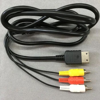 FZQWEG 10 Buc 1.8 M/6FT RCA Audio-Video AV Compozit Stereo Cablu Adaptor Pentru Sega Dreamcast