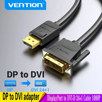 Intervenție DisplayPort la DVI Cablu DP-DVI-D 24+1 Cablu 1080P DP Male la DVI Male pentru Cablu pentru Proiector Monitor DP-DVI Cablu
