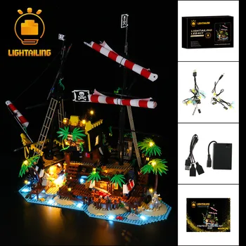 LIGHTAILING Lumină LED-uri Kit Pentru 21322 IDEI Seria Piratii din Barracuda Bay