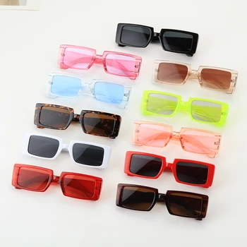 Noua moda ochelari de soare retro doamnelor mici dreptunghiulare ochelari de soare dreptunghiulară de sex feminin de ochelari de soare UV400 ochelari lentile