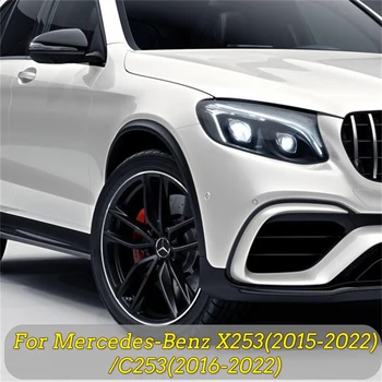Pentru Mercedes-Benz GLC SUV X253 2015-2022 Coupe C253 2016-2022 precum 2 buc Arc Roata Fender Flares Apărători de noroi GLC43 GLC63 AMG Upgrade