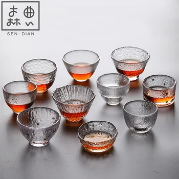 SENDIAN Stil Japonez Sticlă Ceașcă de Ceai Kung Fu Cană Din Sticlă rezistente la Căldură 2021 Nou Fierbinte de Vânzare de Birou Accesorii pentru Bucătărie