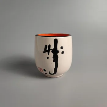 Tacamuri din ceramică în stil Japonez retro articole lac cești supă înghiți cupe restaurant Japonez cupe