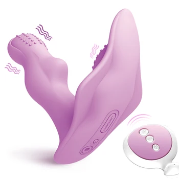 Telecomanda Wireless femeia patrunde barbatul Vibratoare Chilotei Vaginul, punctul G Penis artificial Masturbari Vibratoare jucarii pentru adulti Jucarii Sexuale pentru Femei sex-shop