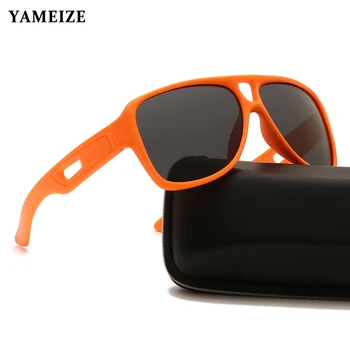 YAMEIZE Moda Polarizate Bărbați ochelari de Soare 2020 Brand Design Clasic Pătrat Ochelari de Soare Driver Nuante Vintage Ochelari de UV400