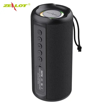 Zealot S46 Puternic fără Fir Bluetooth Boxe Audio Center Portabil Mini Subwoofer Colorate Sistem de Sunet de Radio FM, USB